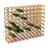 90 Bottle Traditional Wine Rack