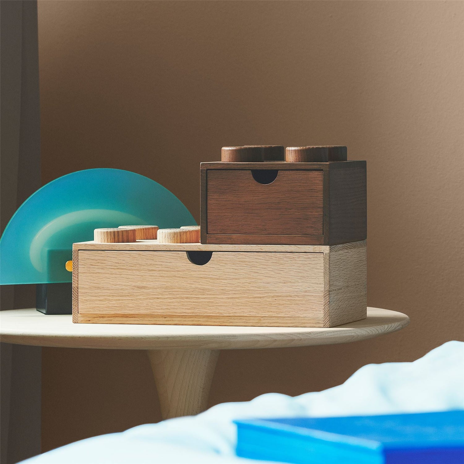 Giant LEGO Brick Wooden Desktop Drawer - Large