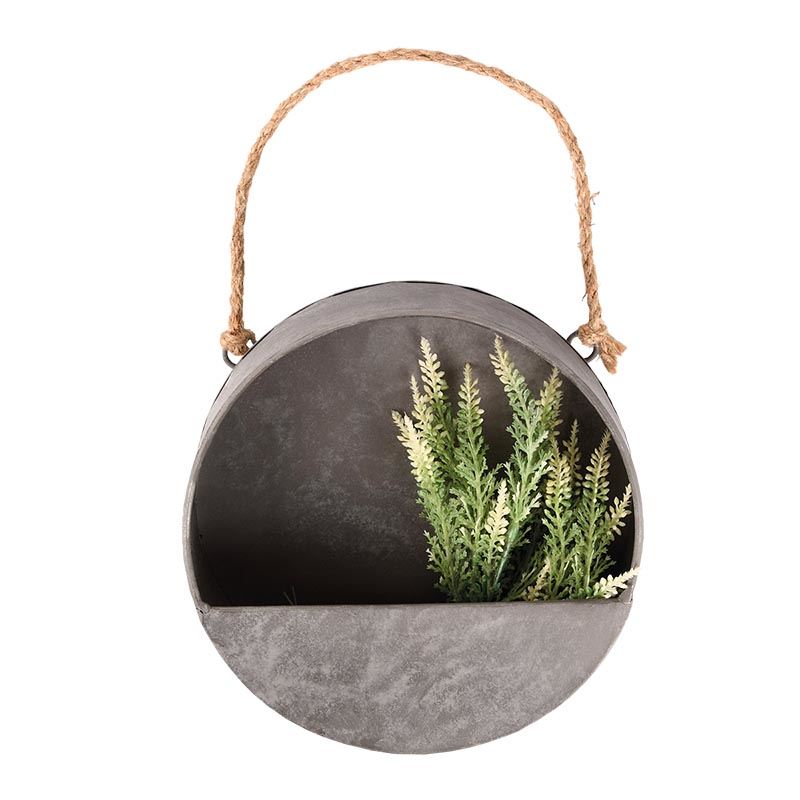 Zinc Wall Planter - Small