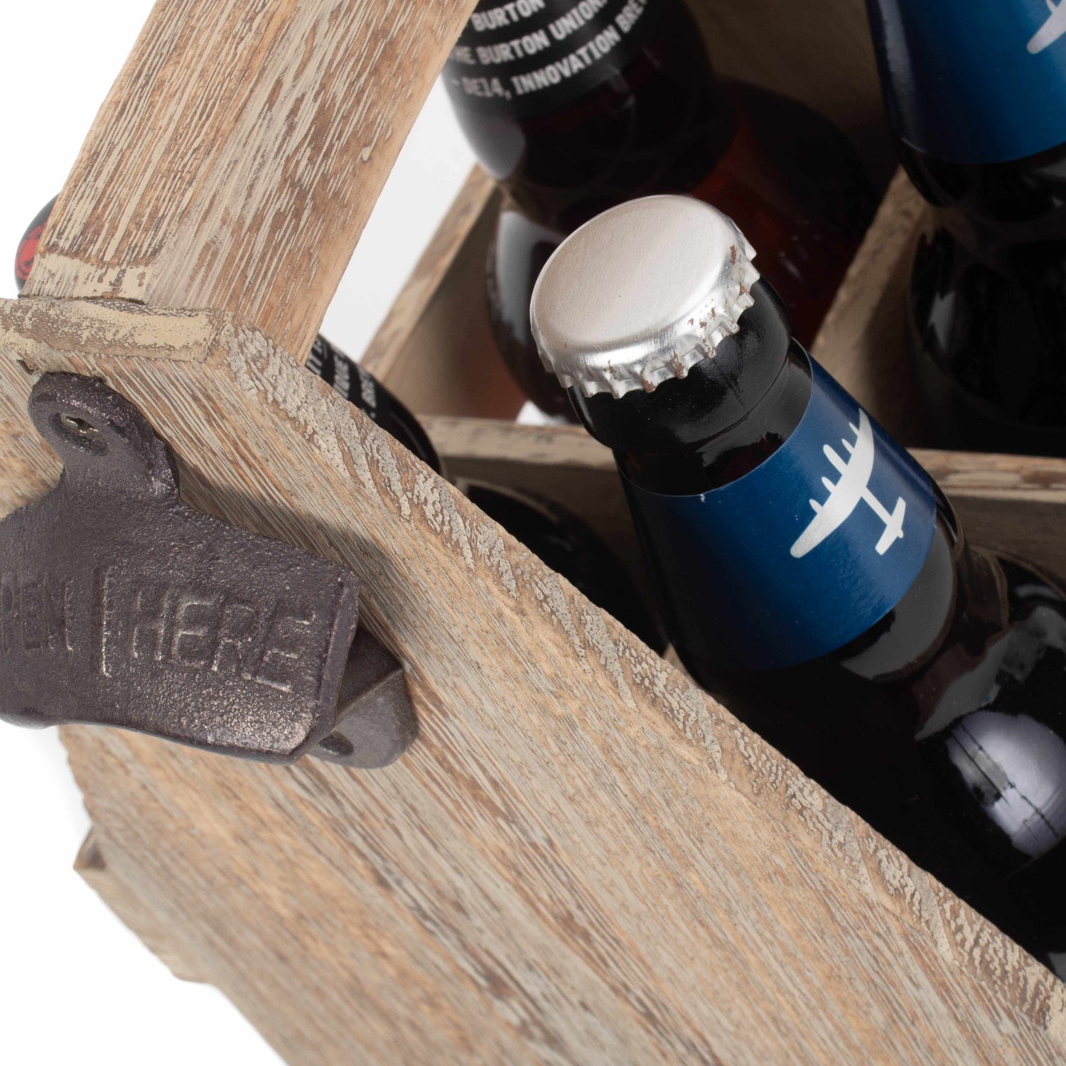 Bottle Carrier with Bottle Opener