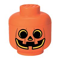 Giant LEGO Storage Head - Large Pumpkin