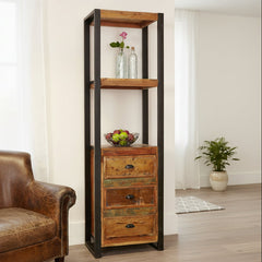 Alcove Bookcase With Drawers - Urban Chic