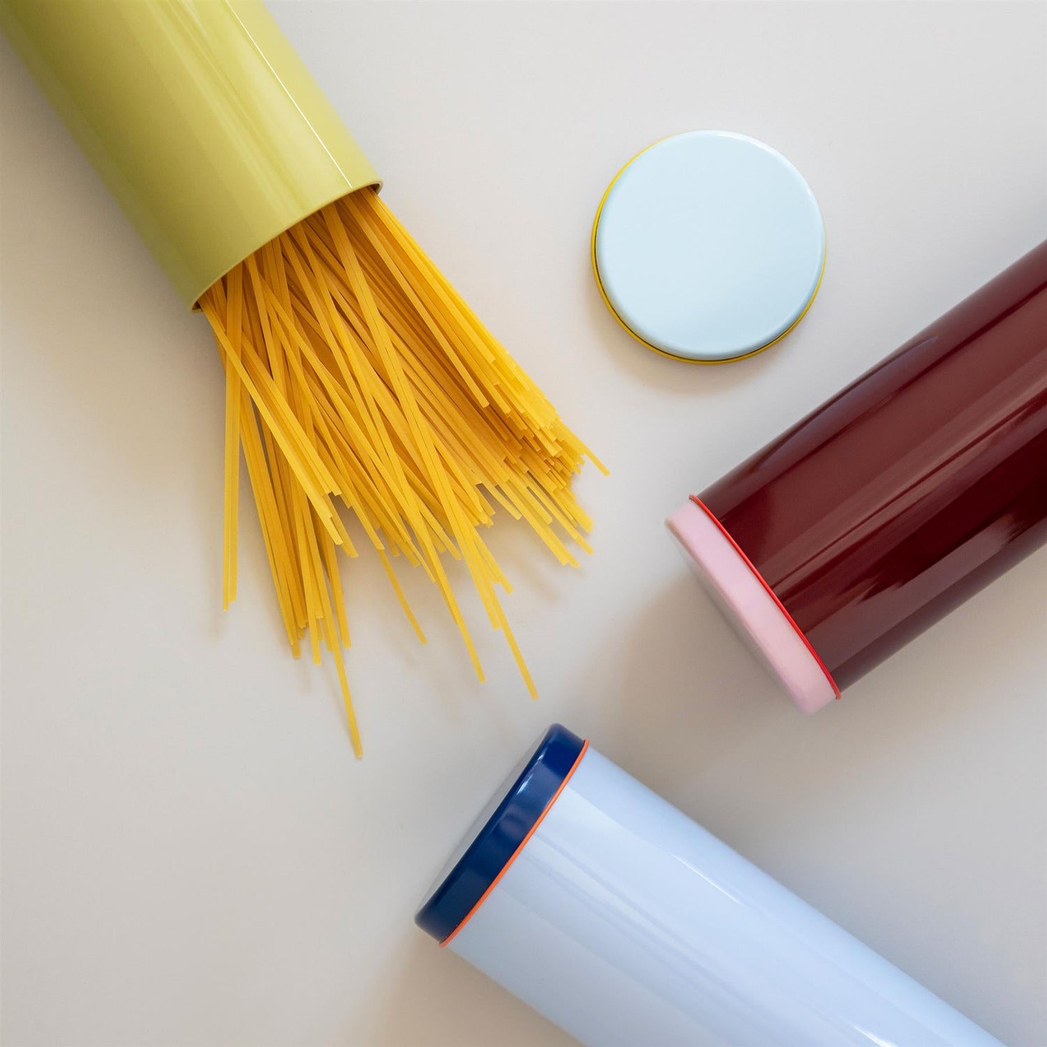 Loni Cylindrical Storage Tins - Set of 3