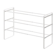 3 - Tier Extending and Stacking Shoe Rack - Not A Boring Box APFE