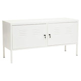 Two Door Locker Sideboard - Low - Not A Boring Box