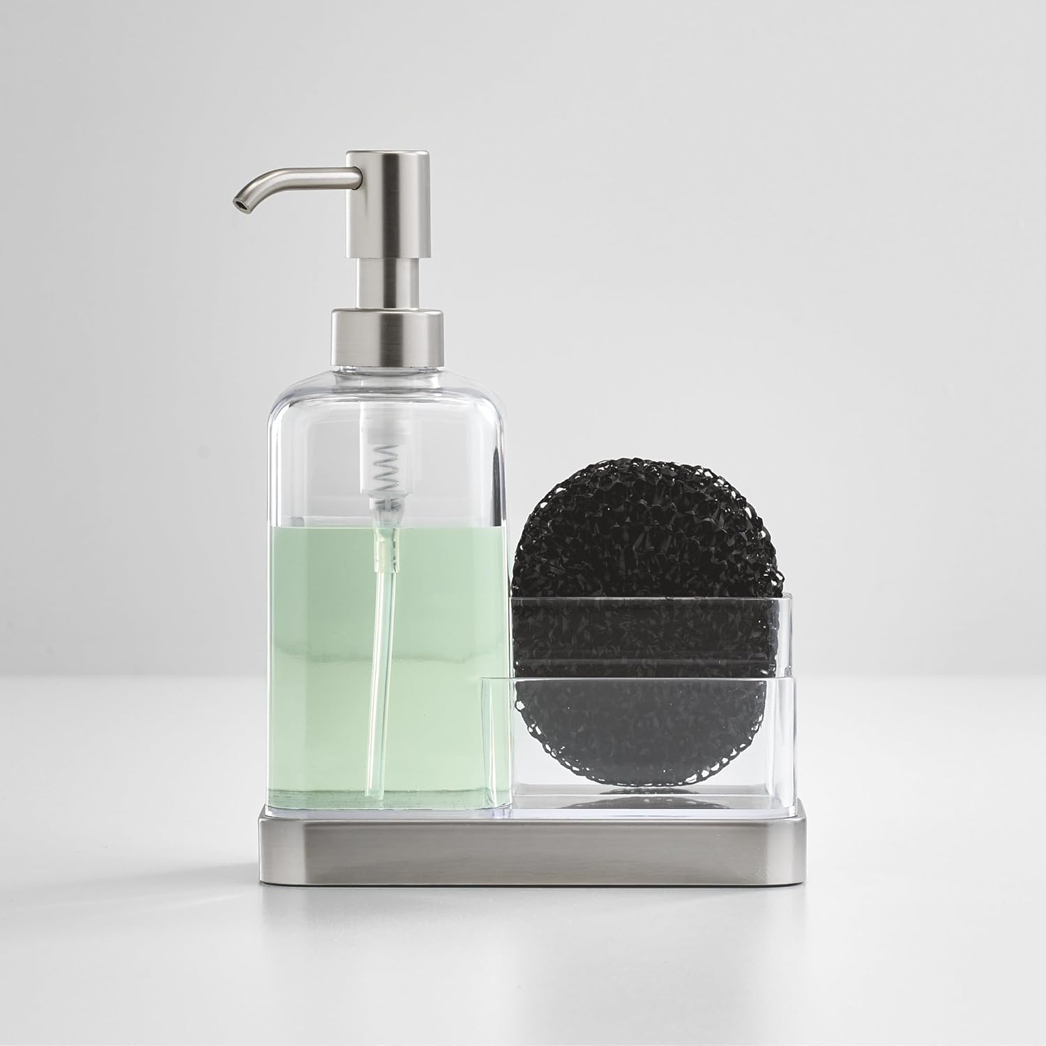 Soap Dispenser With Sponge Holder