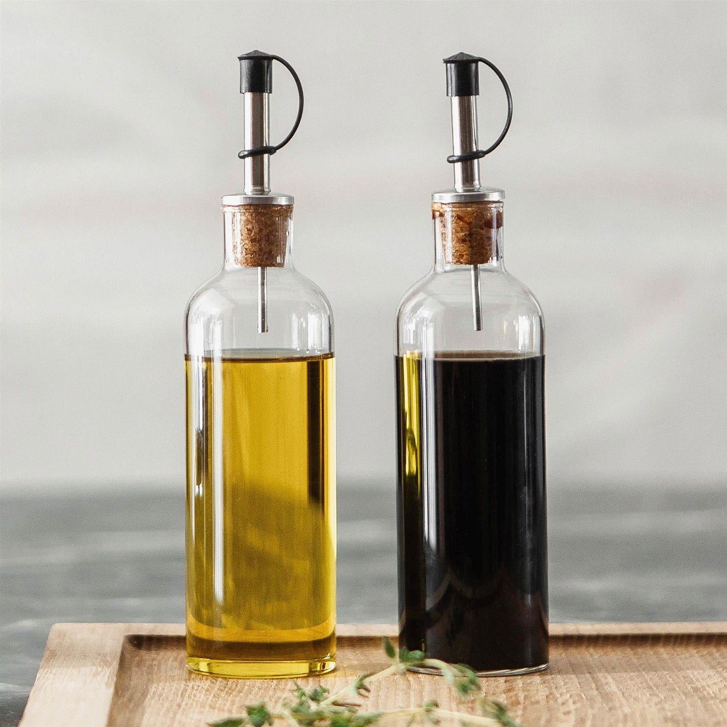 Oil and Vinegar Bottle Pourers