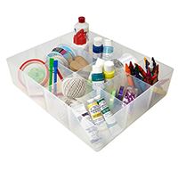 9 Compartment Craft Storage Tray
