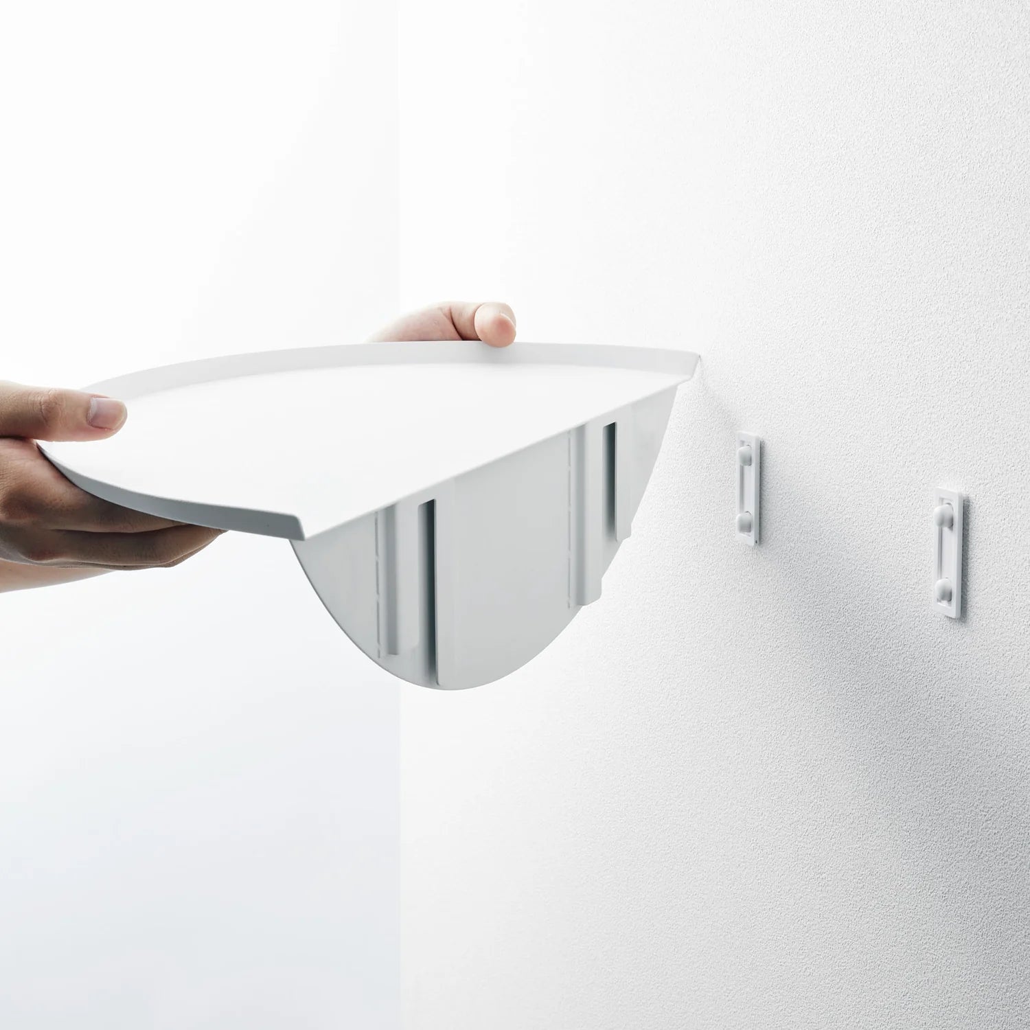 Round Floating Shelf Wall Mounted Storage Shelf