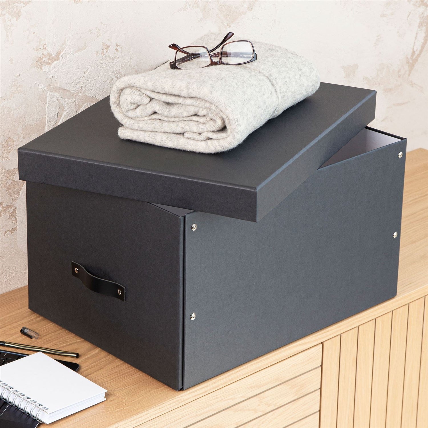 Fibreboard Storage Box - Tora - Not A Boring Box APFE