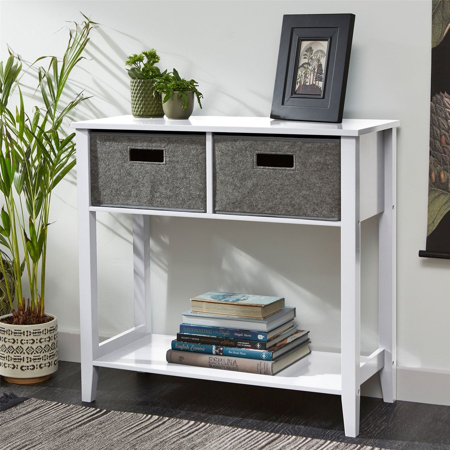 Console Table with Felt Drawers and Shelf - Glade