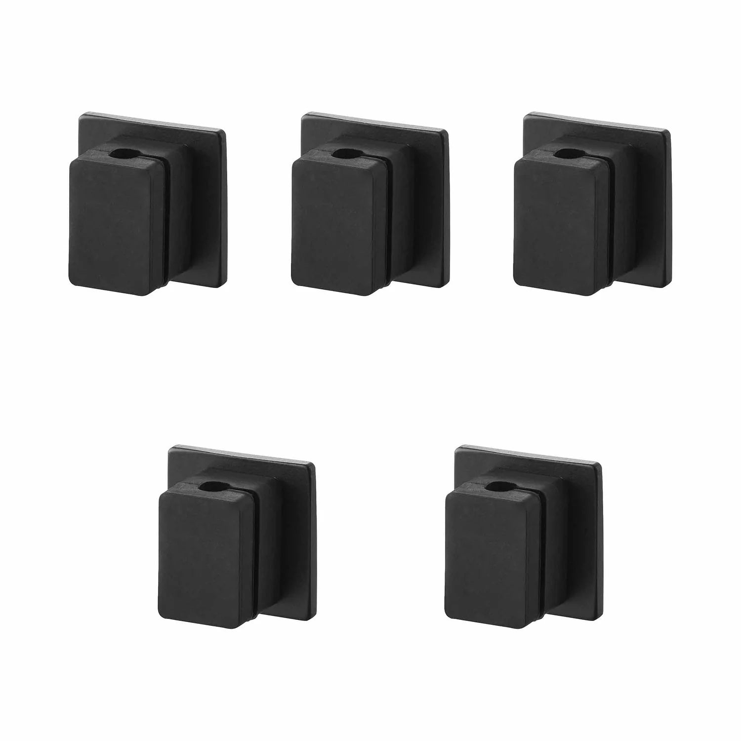 5 x Magnetic Cable Holders With Adhesive Base