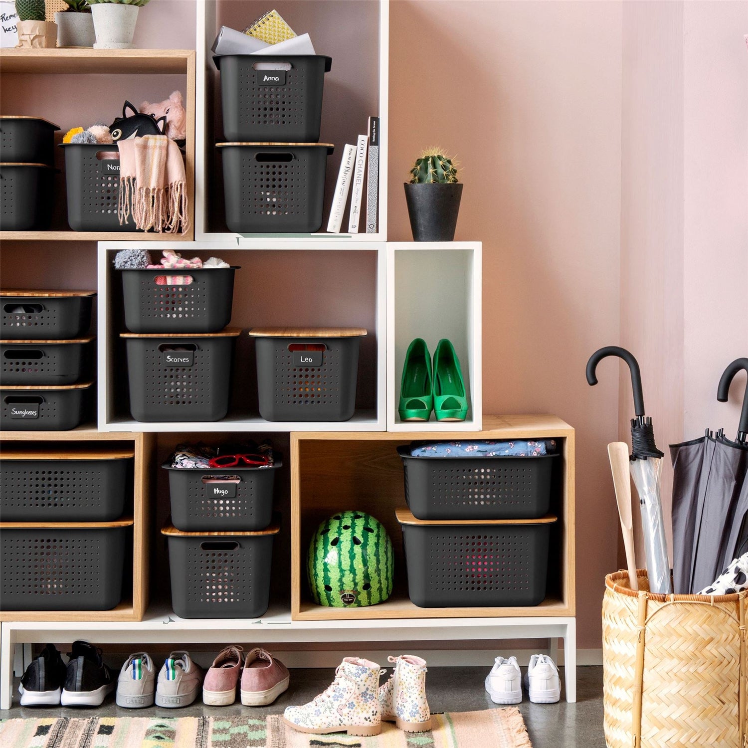 Grey SmartStore Basket - Deep - Not A Boring Box APFE