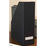File & Magazine Box With Label Holder