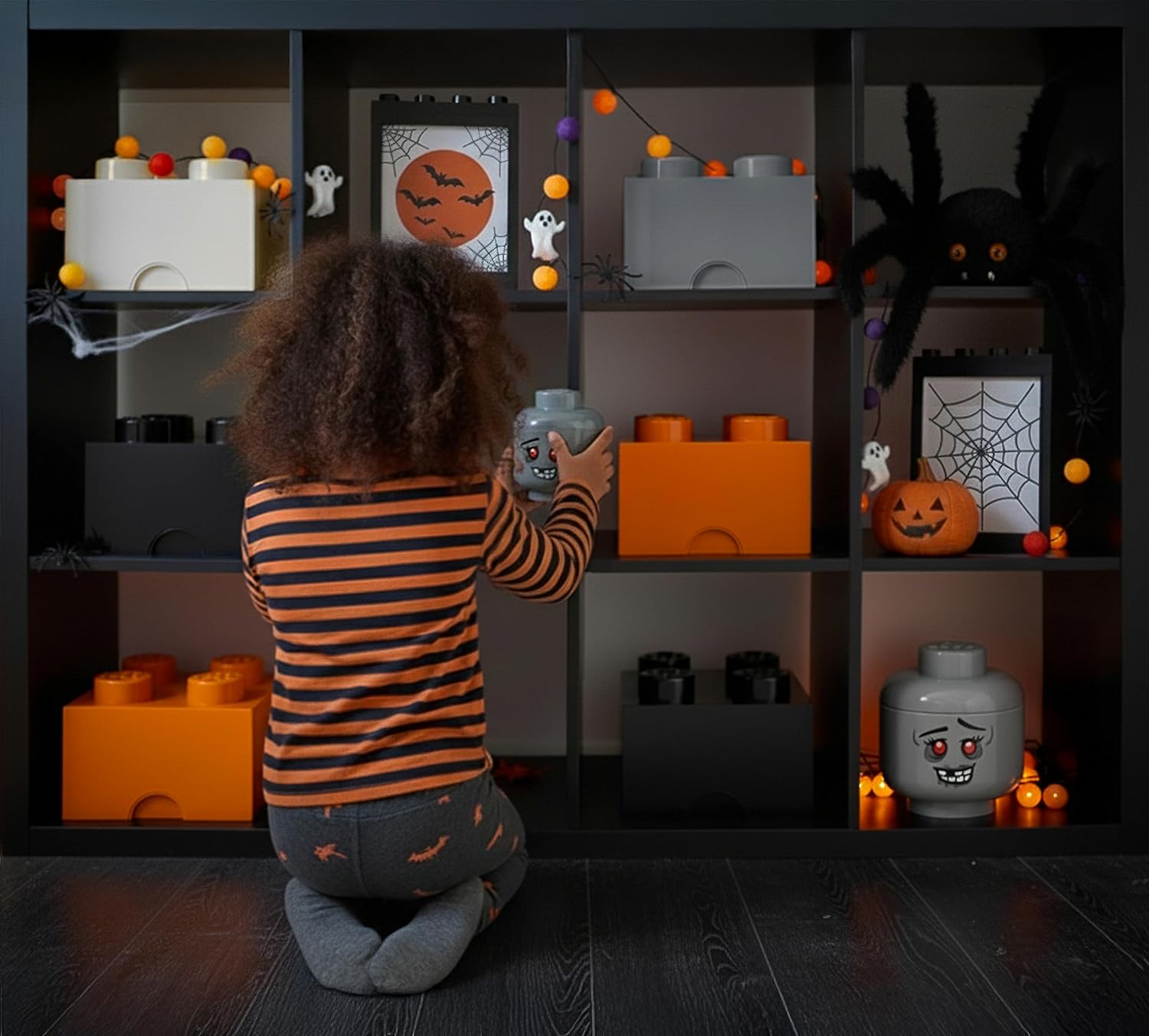 Giant LEGO® Zombie Storage Head