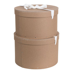 Set of 2 Hat Boxes - Not A Boring Box APFE
