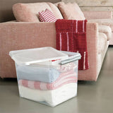 Xl Lidded Plastic Storage Box - 52 Ltr