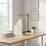 Bigso Estelle Magazine & File Holder Luxury Linen Laminate