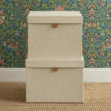 Set of Two Tristan Linen Boxes