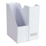 Set of Two File & Magazine Holders- William