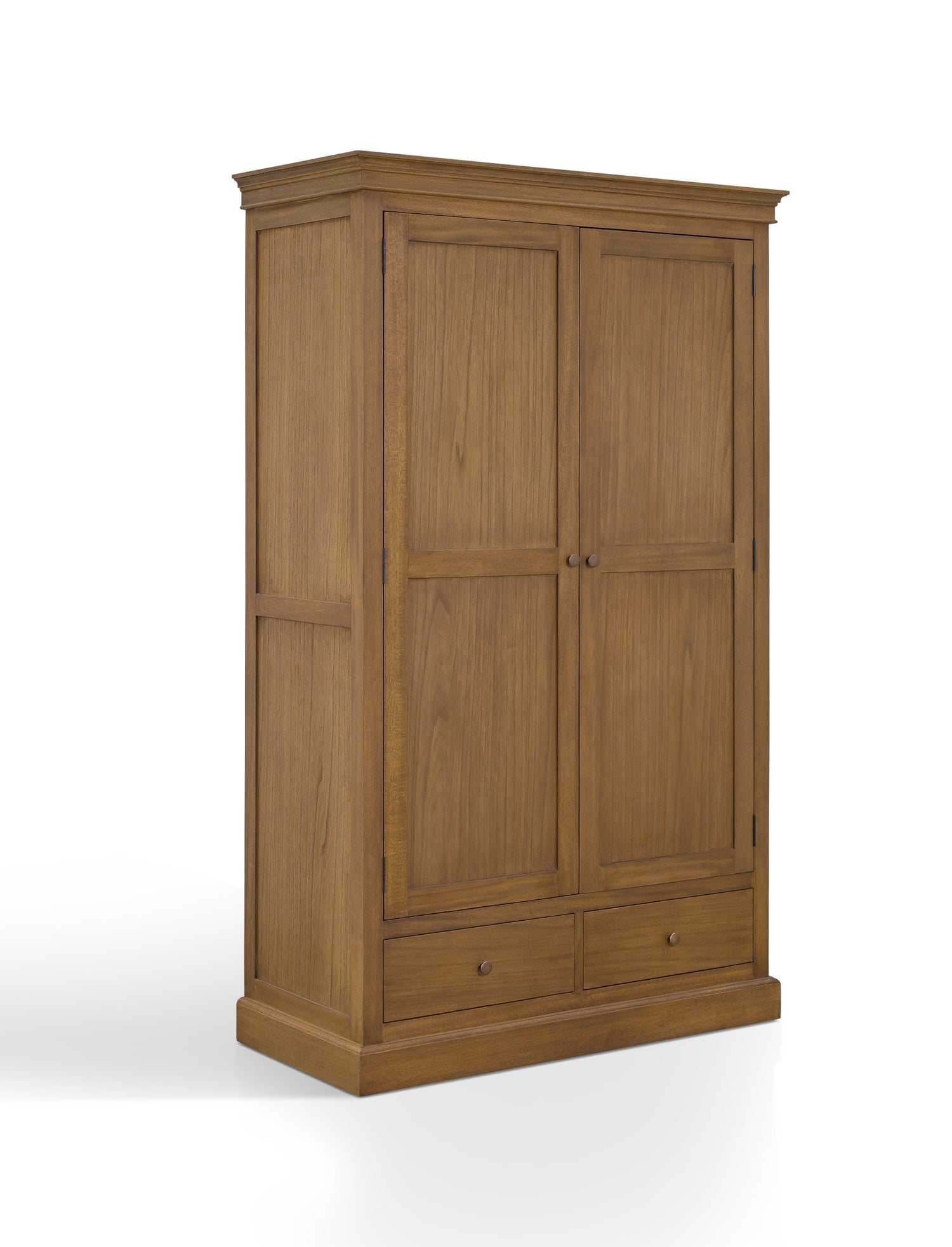Walcote Pantry Cupboard Natural Wood