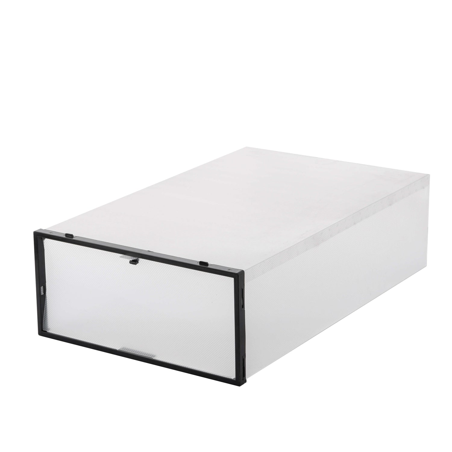 Set of 2 Stackable Shoe Boxes for High Boots