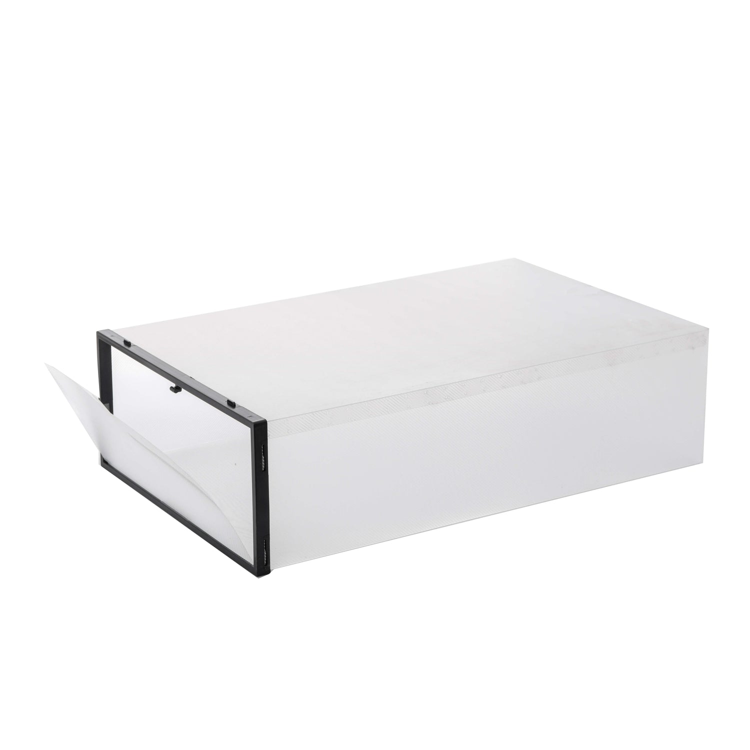 Set of 2 Stackable Shoe Boxes for High Boots