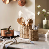 Rattan Utensil Pots - Set of Two