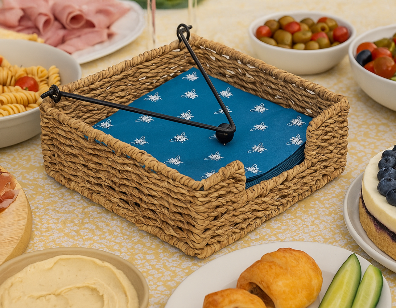 Handmade Seagrass Napkin Holder