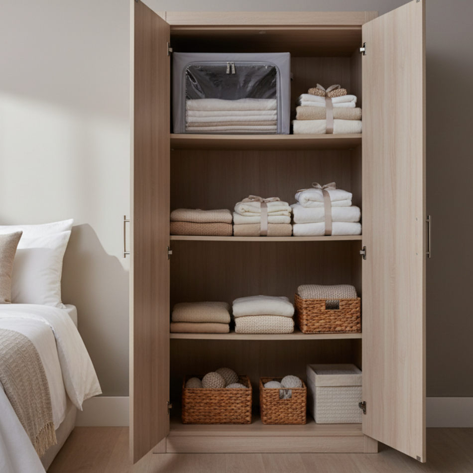 XL Clothes & Bedding Storage Box - Grey