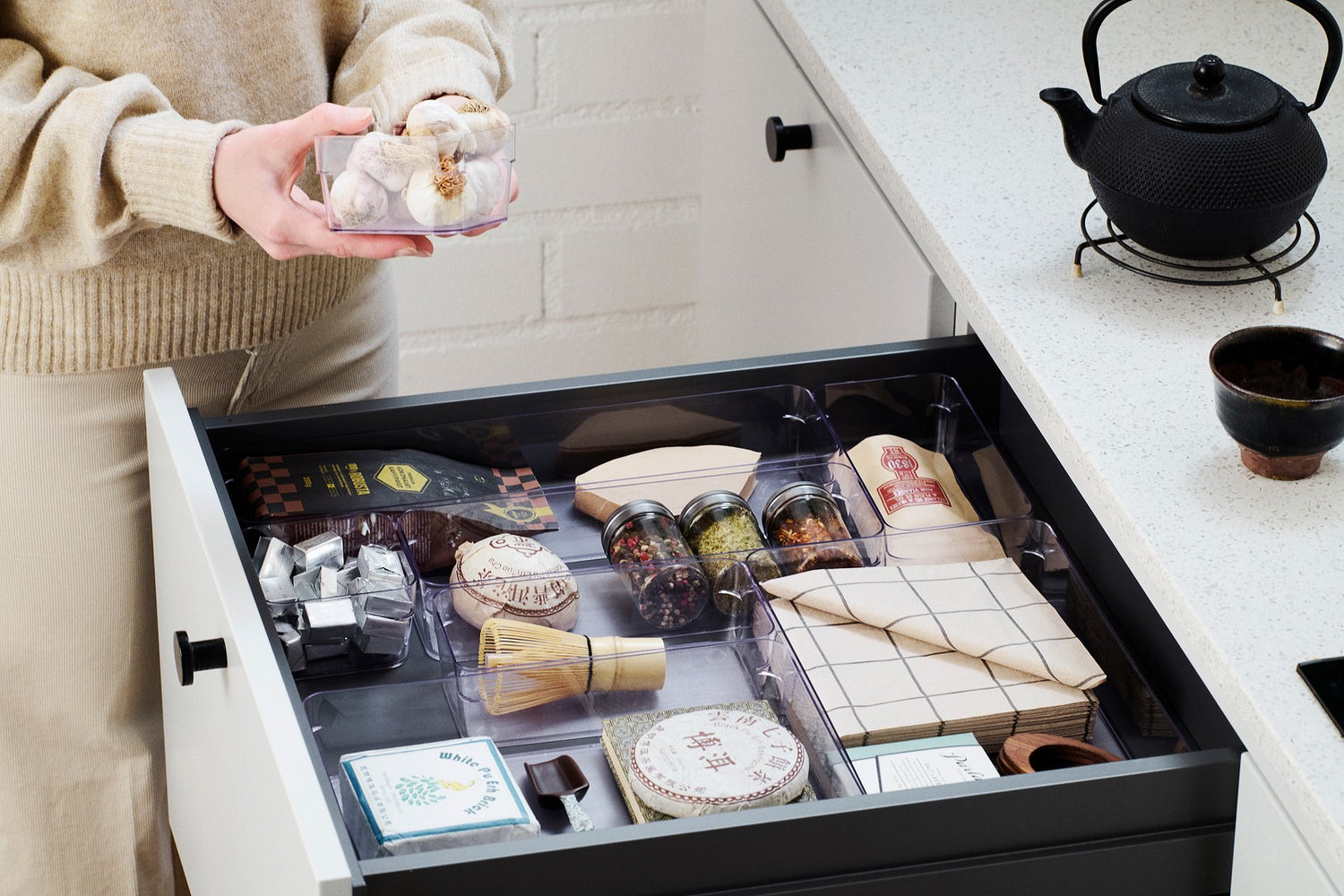 SmartStore™ Compact Clear – Modular Storage Organisers