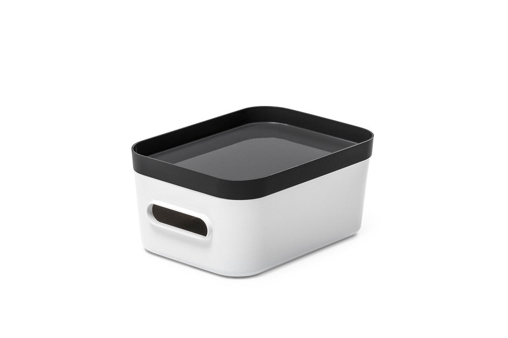 Small Stacking Lidded Fridge Storage Box