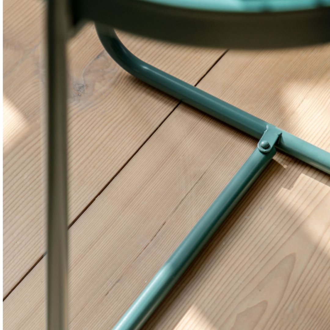 Metal Side Table with Removable Tray Top
