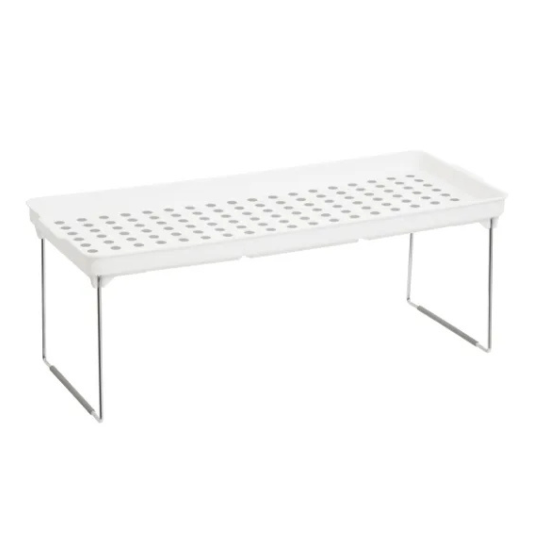2 x Adjustable Stacking Shelves