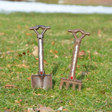Garden Cast Iron Spade & Fork Thermometers