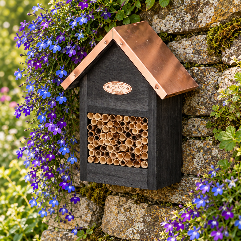 Copper Roofed Bee House