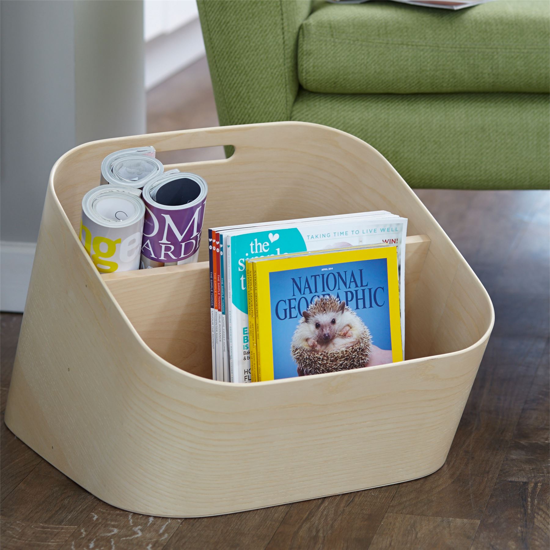 Wooden Magazine Rack - Mole – Not A Boring Box