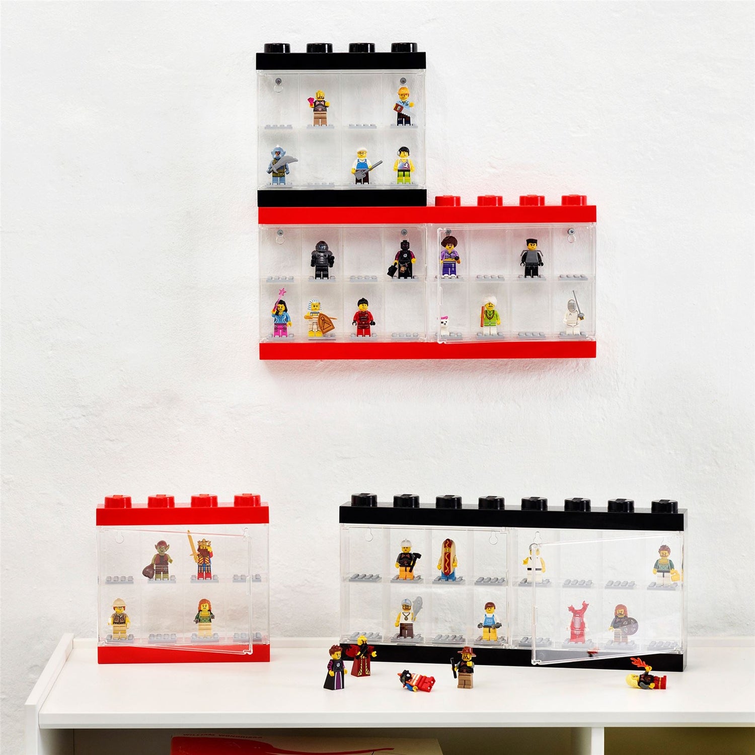 LEGO Minifigure Display Case - Large - Not A Boring Box APFE