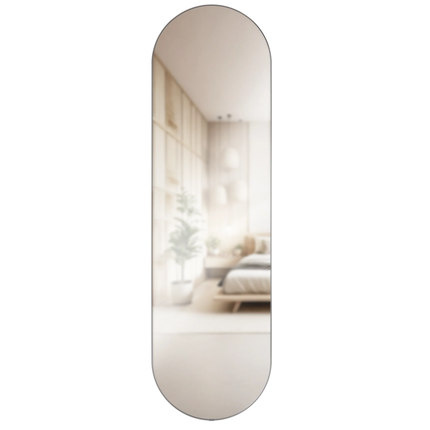 Umbra Hubba Pill Mirror Large - Titanium