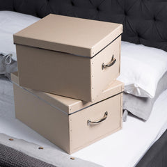Set of 2 Storage Boxes - Not A Boring Box APFE