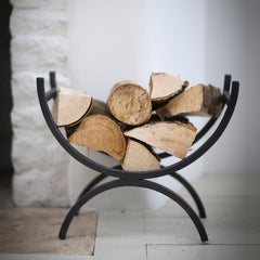 Wrought Iron Log Holder