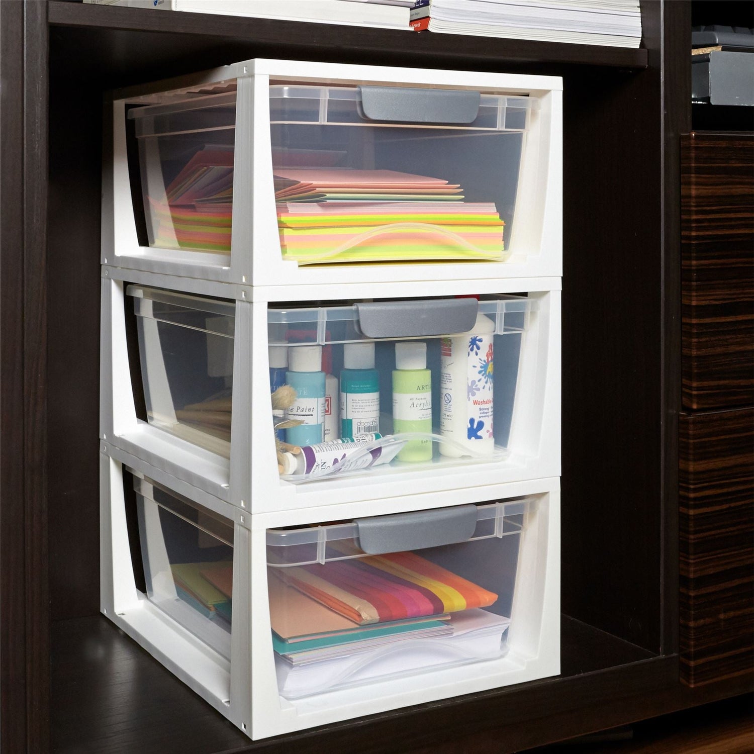 Kids Art Supplies Storage Box