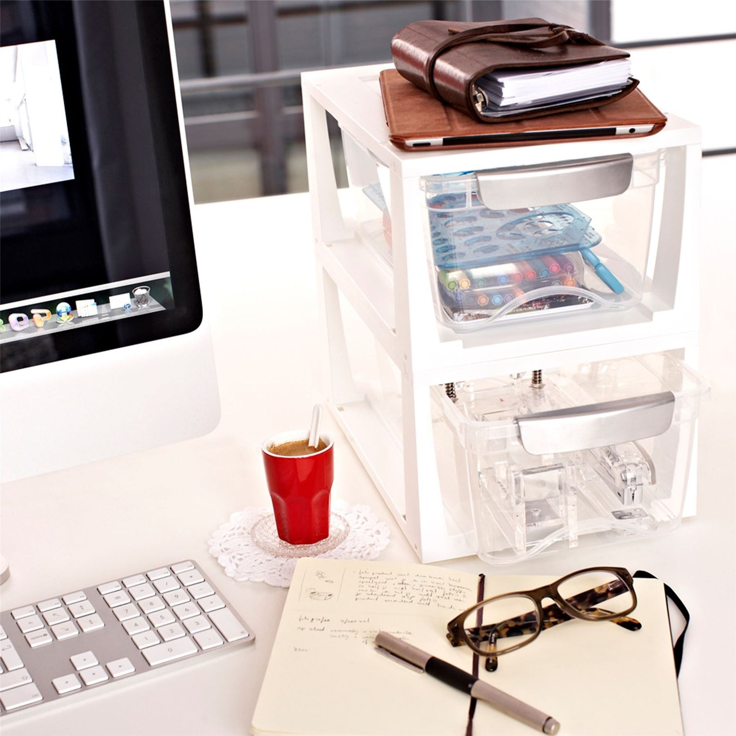 Stackable Office Organiser Drawer - Not A Boring Box APFE