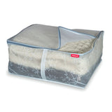 Blanket Storage Bag - White Leaf