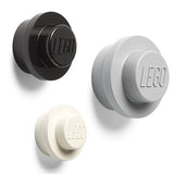 3 x Wall Mounted LEGO Hooks