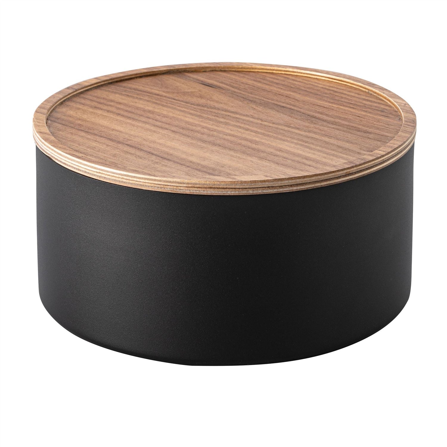 Round Storage Container with Lid - Deep