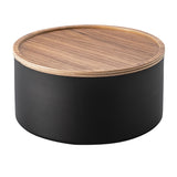 Round Storage Container with Lid - Deep