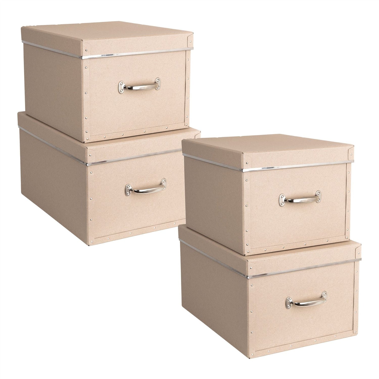 Set of 4 Storage Boxes – NotABoringBox.co.uk
