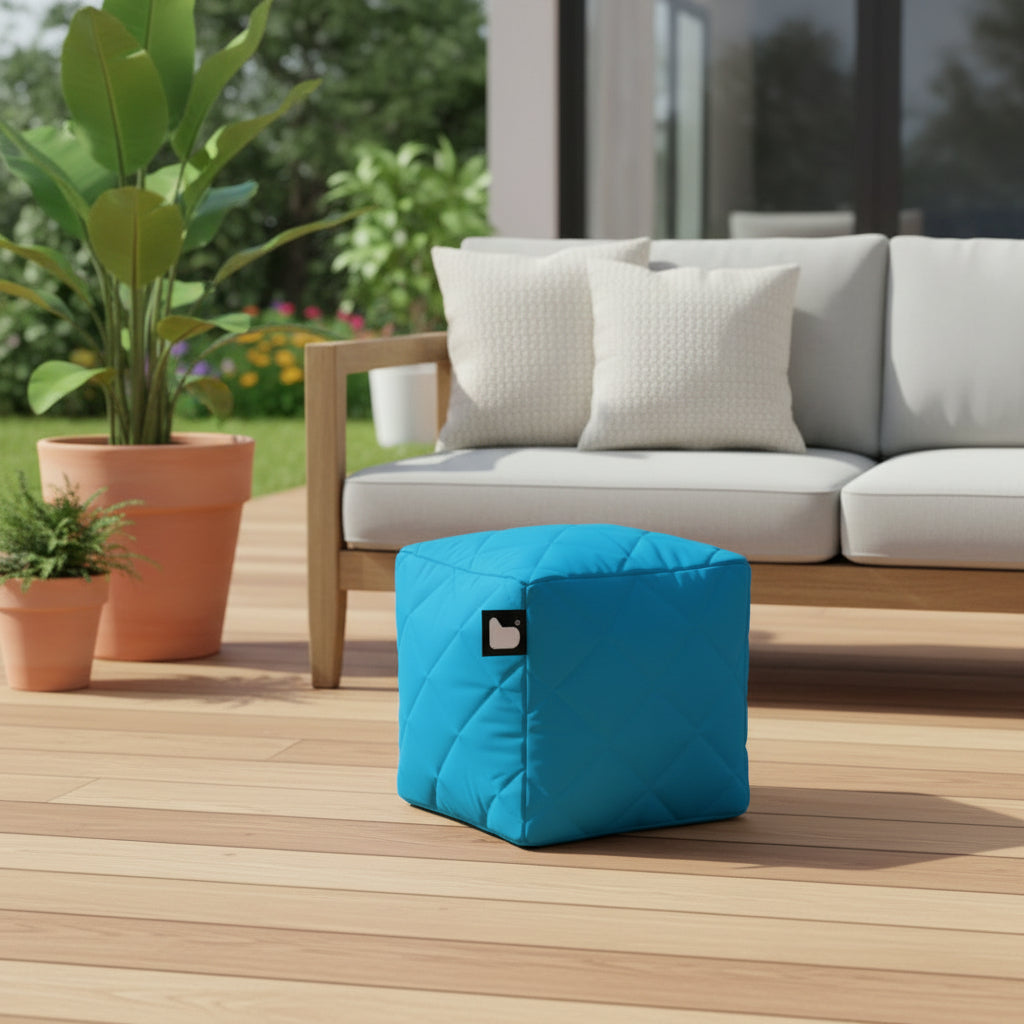 Box Footstool B-Box Footstool - Quilted – Not A Boring Box