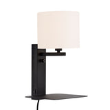Wall Mounted Lamp with Shelf - Florence